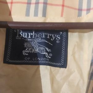Authentic Vintage 90s Burberry Blazer.